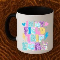In My Field Trip Era Funny Field Day Gift For Teacher Gift Coffee Mug thumb 2