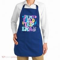 In My Field Trip Era Funny Field Day Gift For Teacher Gift Apron thumb 2