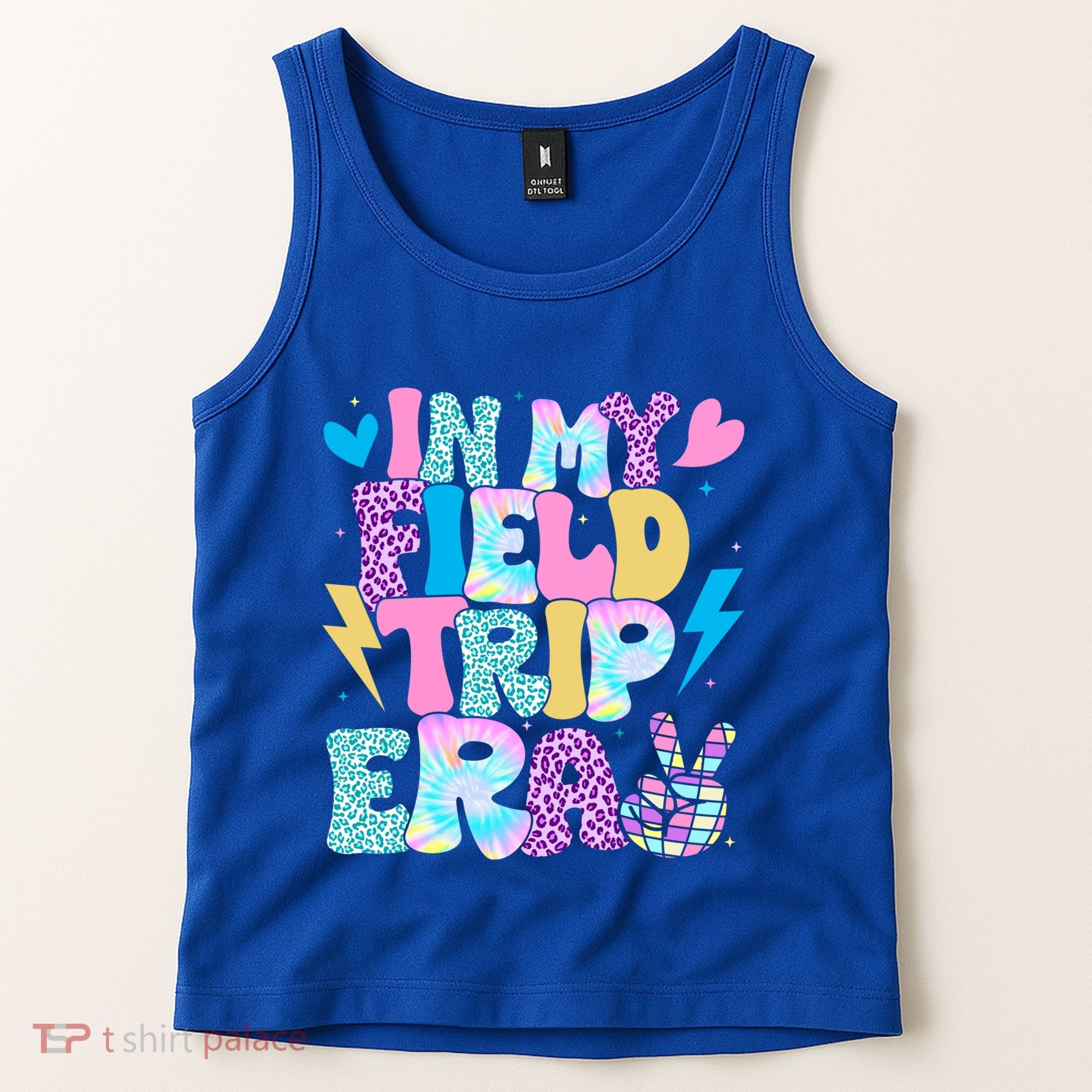 In My Field Trip Era Funny Field Day Gift For Teacher Gift Tank Top