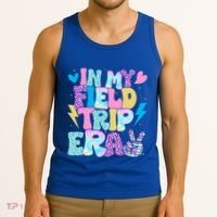 In My Field Trip Era Funny Field Day Gift For Teacher Gift Tank Top thumb 3