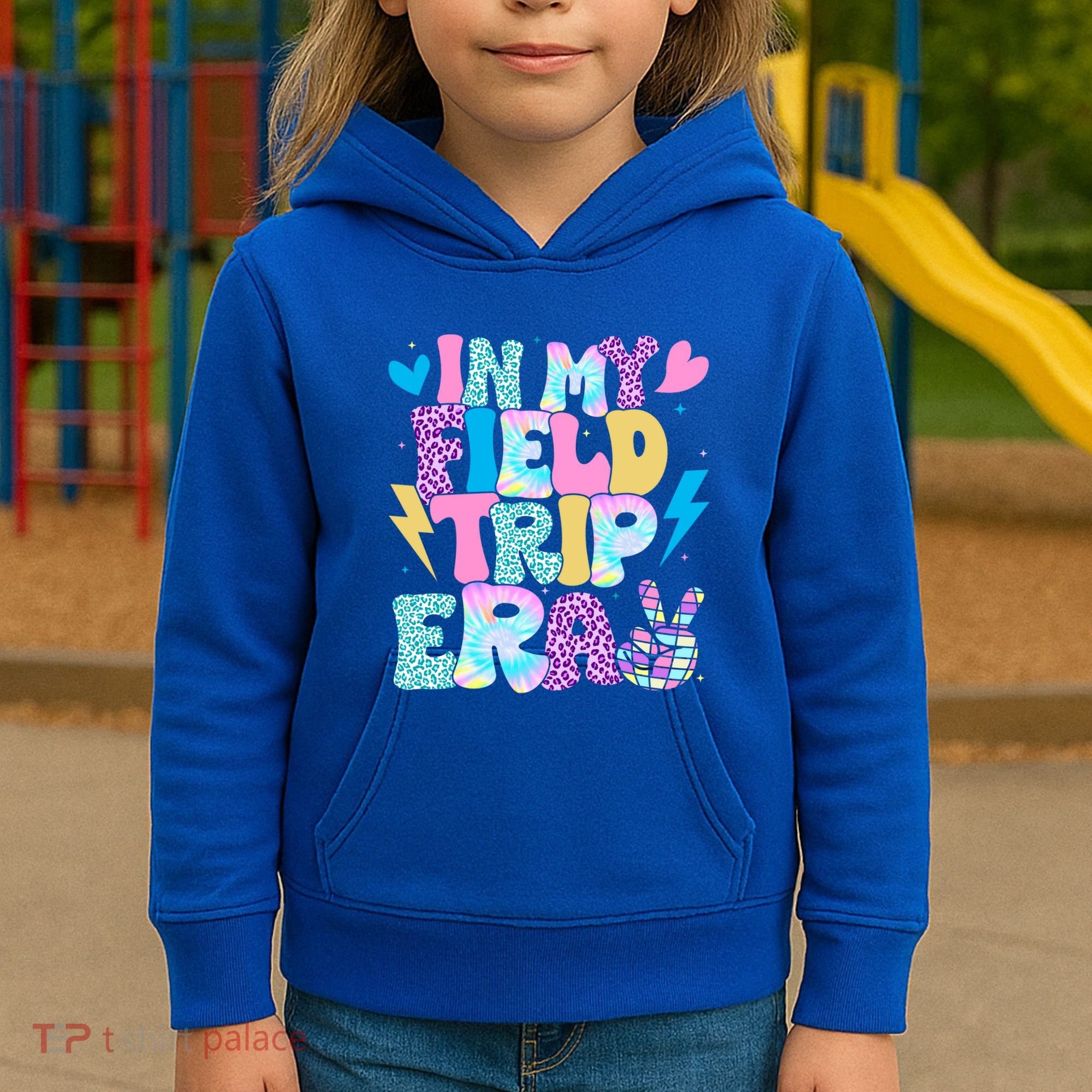 In My Field Trip Era Funny Field Day Gift For Teacher Gift Kids Hoodie