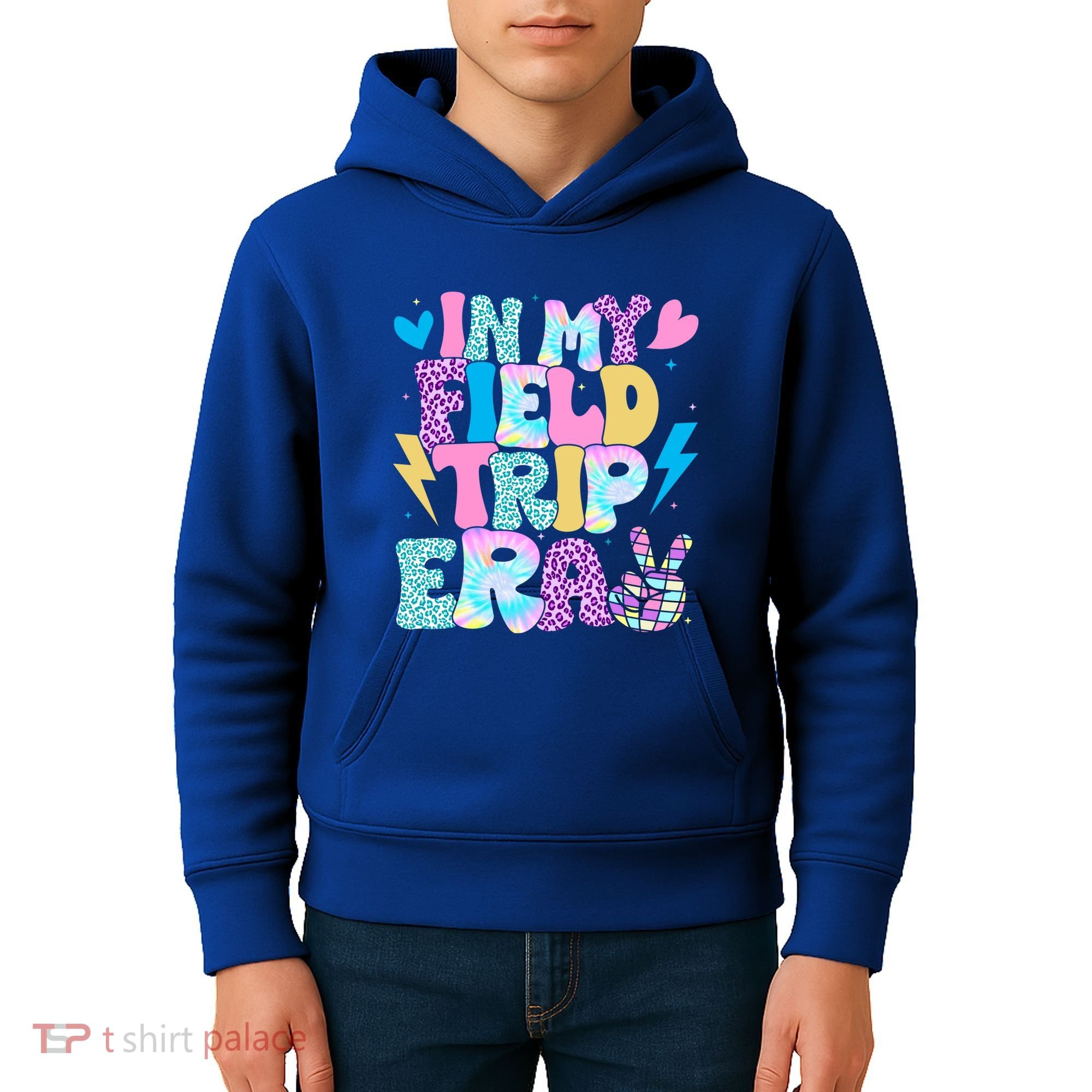 In My Field Trip Era Funny Field Day Gift For Teacher Gift Kids Hoodie
