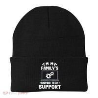 IM My FamilyS Unpaid Tech Support Funny Computer Engineer Beanie thumb 0