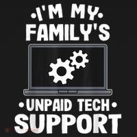 IM My FamilyS Unpaid Tech Support Funny Computer Engineer Pajama Set thumb 2