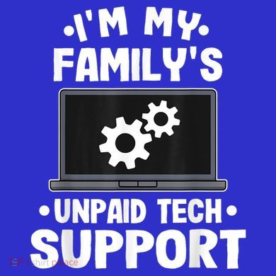 IM My FamilyS Unpaid Tech Support Funny Computer Engineer Premium T-Shirt