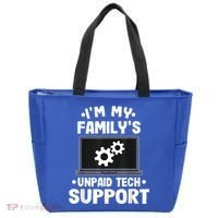 IM My FamilyS Unpaid Tech Support Funny Computer Engineer Tote Bag thumb 0