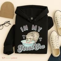 In My Feral Era Raccoon Hoodie thumb 4
