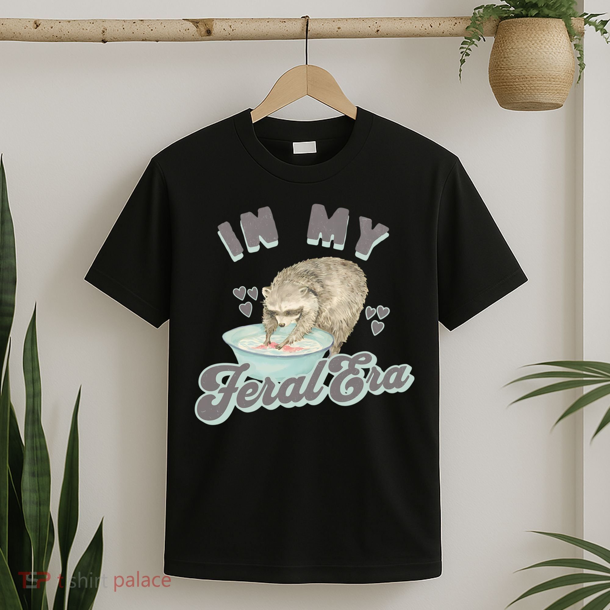 In My Feral Era Raccoon T-Shirt