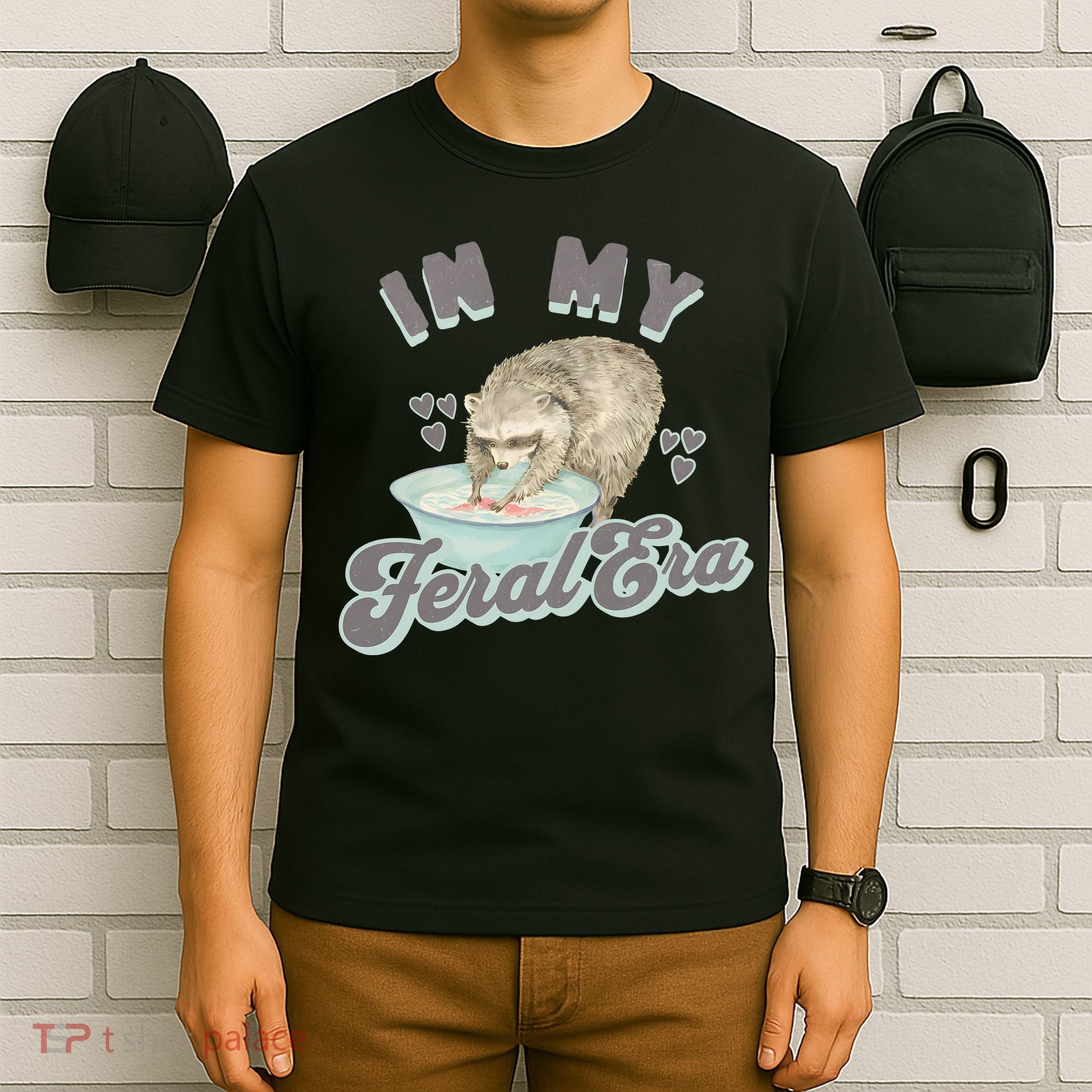 In My Feral Era Raccoon T-Shirt