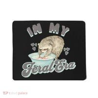 In My Feral Era Raccoon Mousepad thumb 0