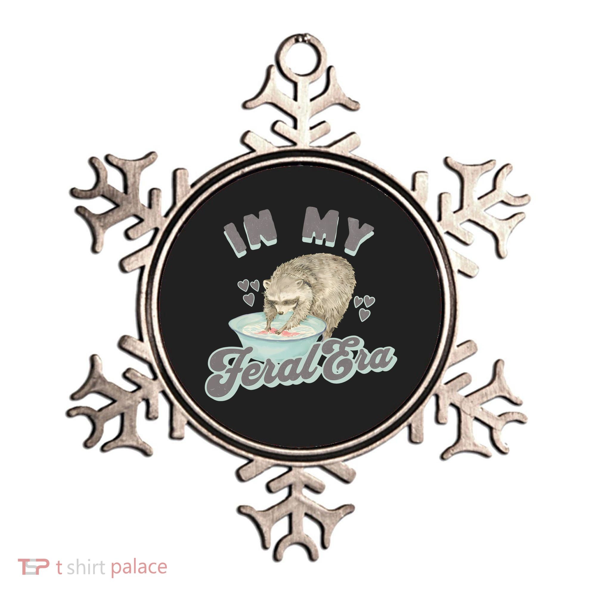 In My Feral Era Raccoon Ornament
