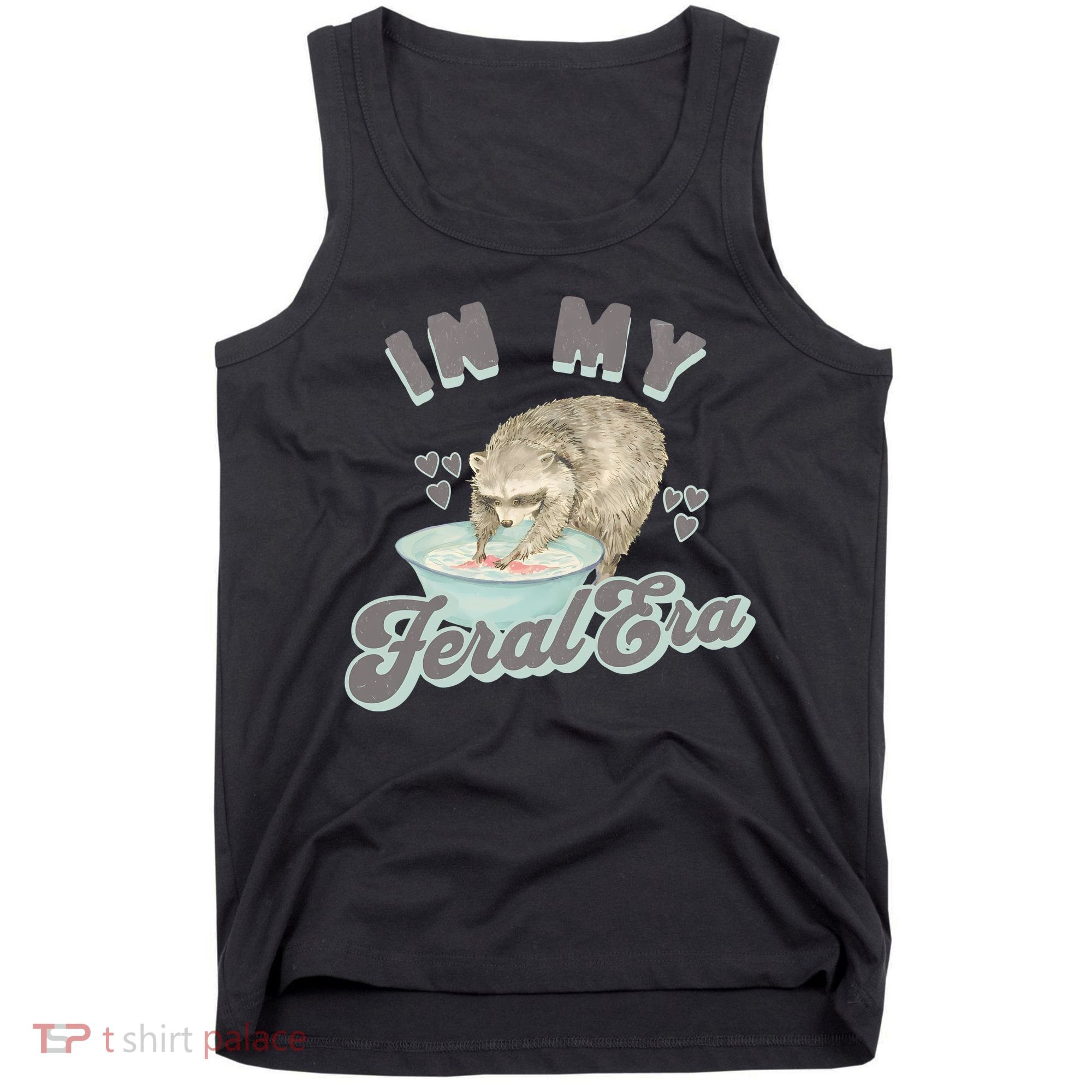 In My Feral Era Raccoon Tank Top