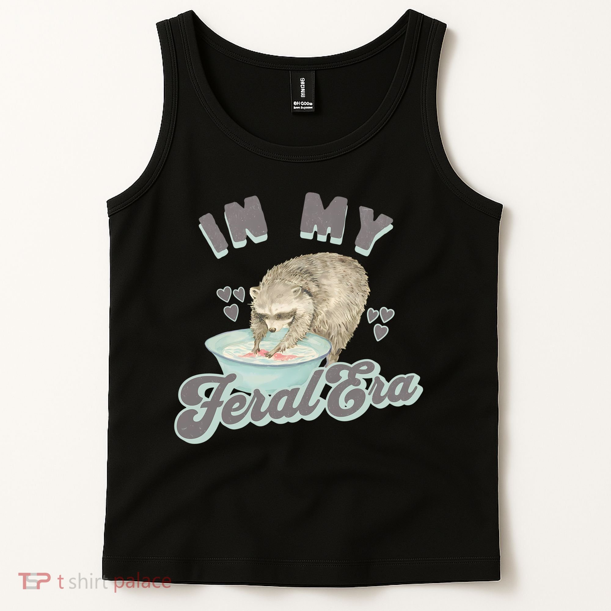 In My Feral Era Raccoon Tank Top