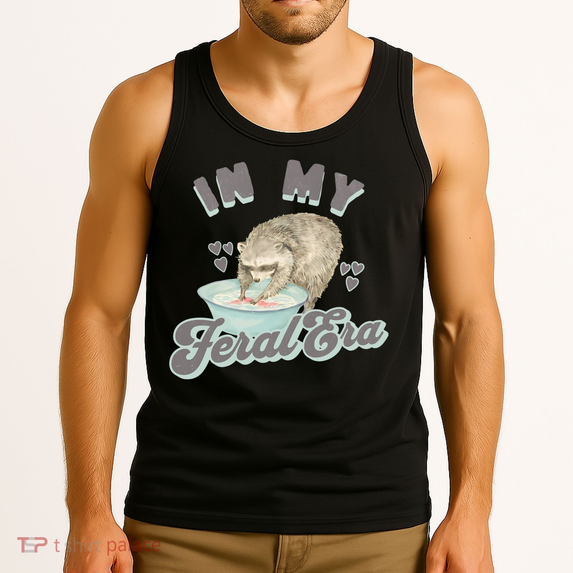 In My Feral Era Raccoon Tank Top