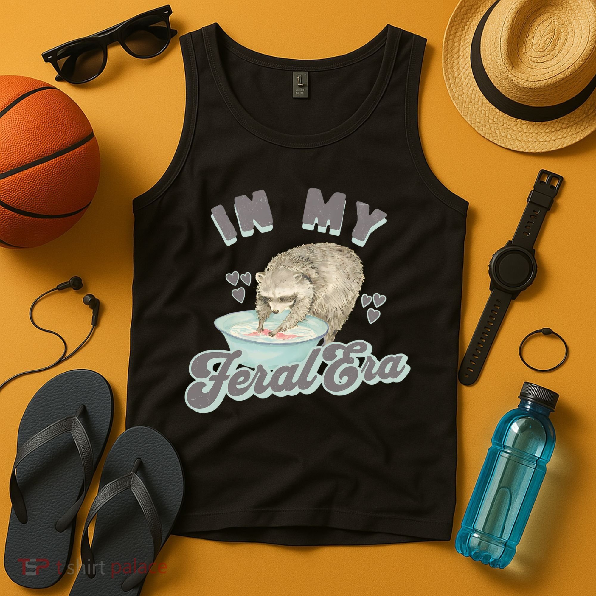 In My Feral Era Raccoon Tank Top