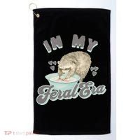 In My Feral Era Raccoon Golf Towel thumb 0