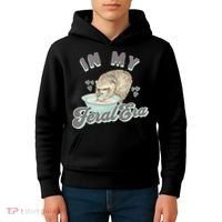 In My Feral Era Raccoon Kids Hoodie thumb 4