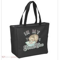 In My Feral Era Raccoon Tote Bag thumb 2