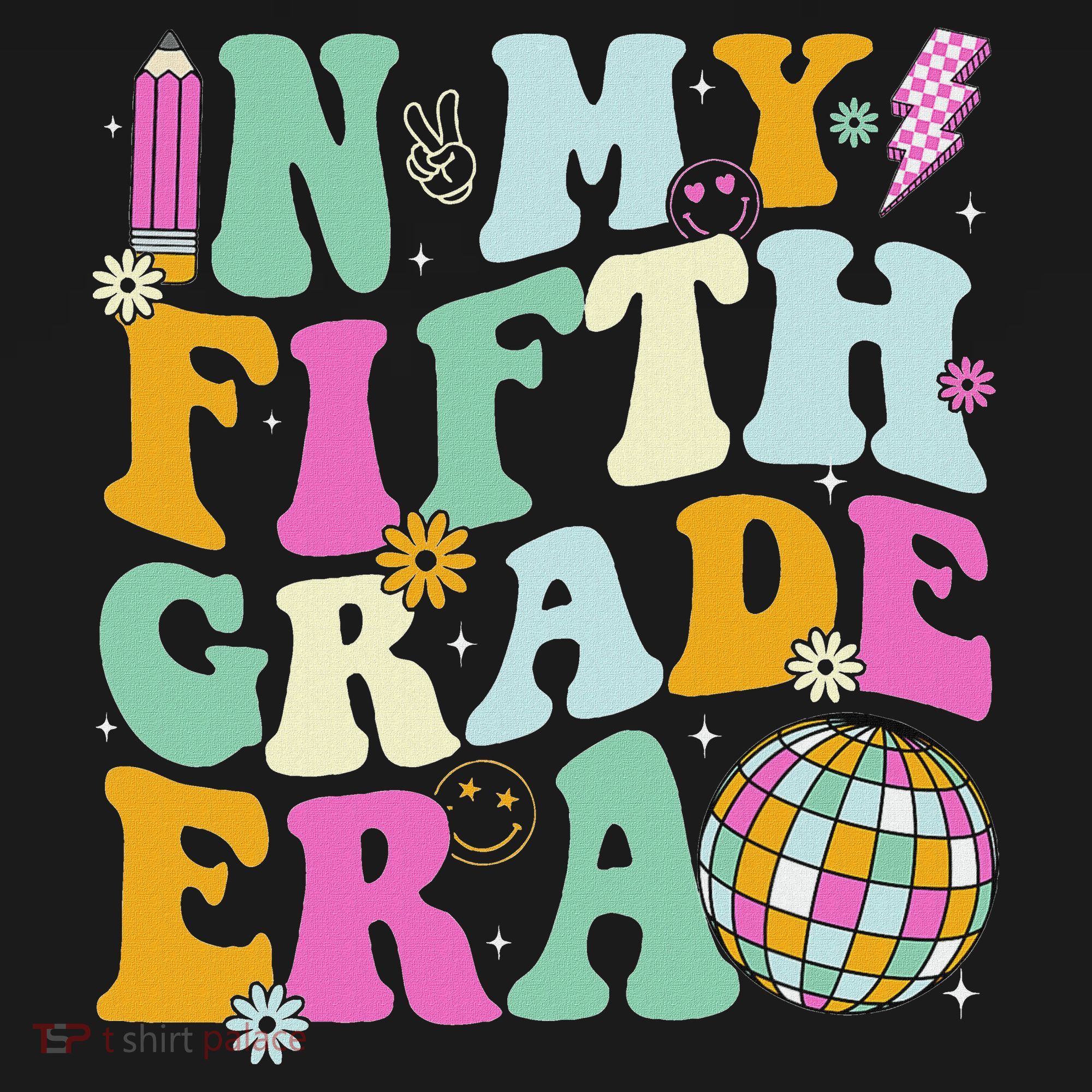 In My Fifth Grade Era Back To School 5th Grade Teacher Women's Tank Top