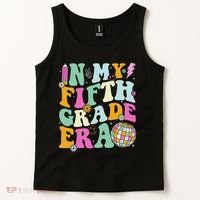 In My Fifth Grade Era Back To School 5th Grade Teacher Tank Top thumb 2