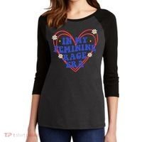 In My Feminine Rage Era Women's Tri-Blend 3/4-Sleeve Raglan Shirt thumb 2