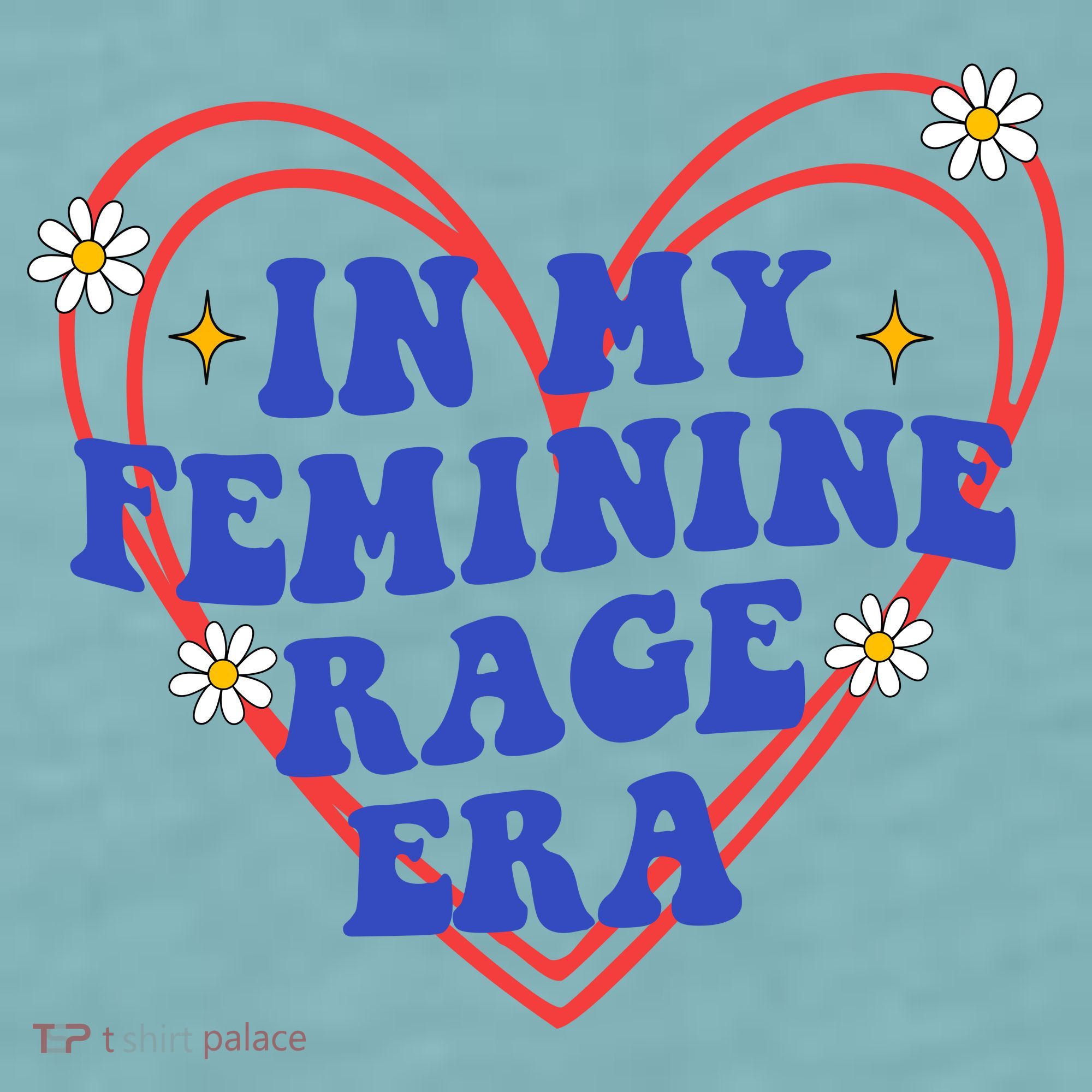 In My Feminine Rage Era Sueded Cloud Jersey T-Shirt