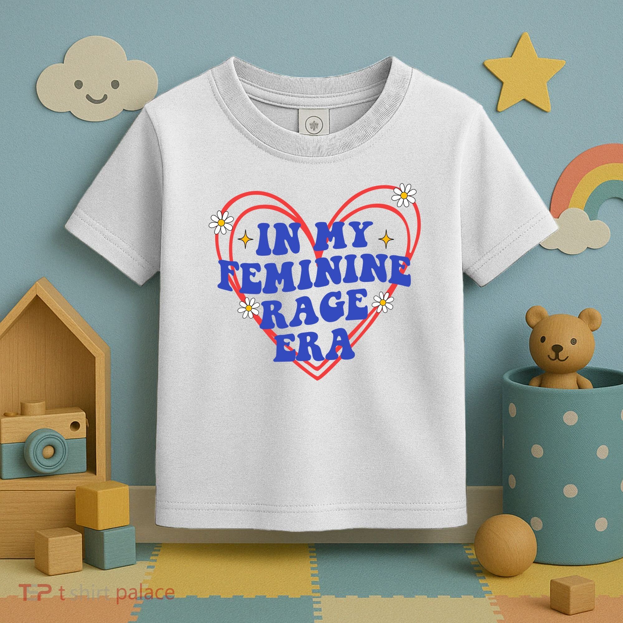 In My Feminine Rage Era Toddler T-Shirt