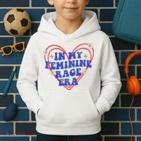 In My Feminine Rage Era Kids Hoodie thumb 2