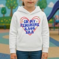 In My Feminine Rage Era Kids Hoodie thumb 3