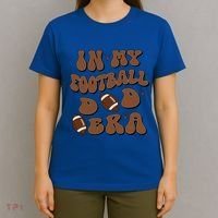 In My Football Dad Era Retro Football Dad Lover FatherS Day Gift T-Shirt thumb 4