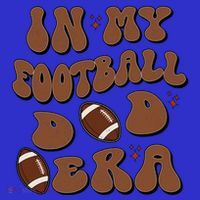 In My Football Dad Era Retro Football Dad Lover FatherS Day Gift T-Shirt thumb 7