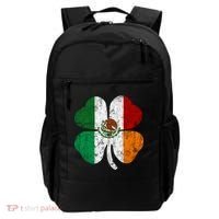 Irish Mexican Flag Ireland Mexico Shamrock St Patricks Day Gift Backpack thumb 0