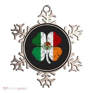 Irish Mexican Flag Ireland Mexico Shamrock St Patricks Day Gift Ornament