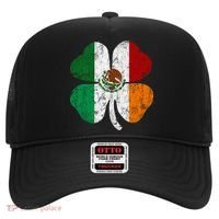 Irish Mexican Flag Ireland Mexico Shamrock St Patricks Day Gift Hat thumb 0