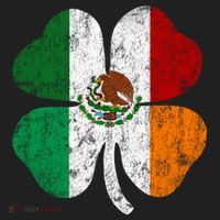Irish Mexican Flag Ireland Mexico Shamrock St Patricks Day Gift Hat thumb 2