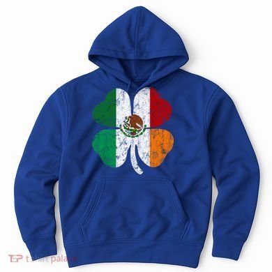 Irish Mexican Flag Ireland Mexico Shamrock St Patricks Day Gift Hoodie