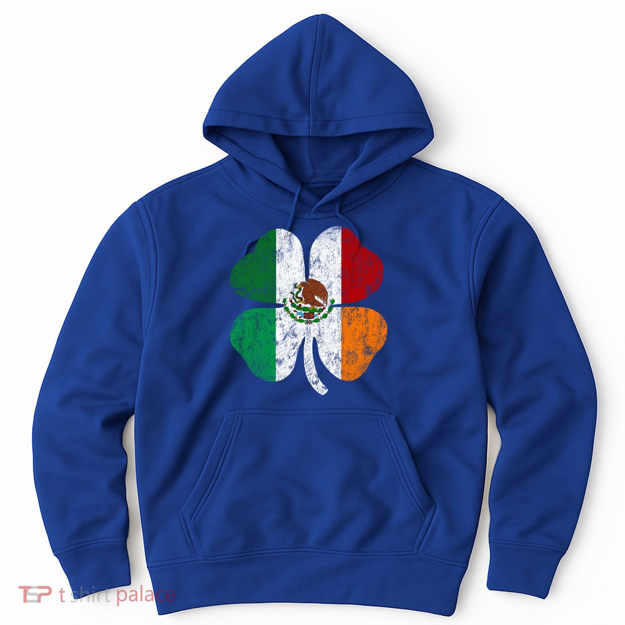 Irish Mexican Flag Ireland Mexico Shamrock St Patricks Day Gift Hoodie