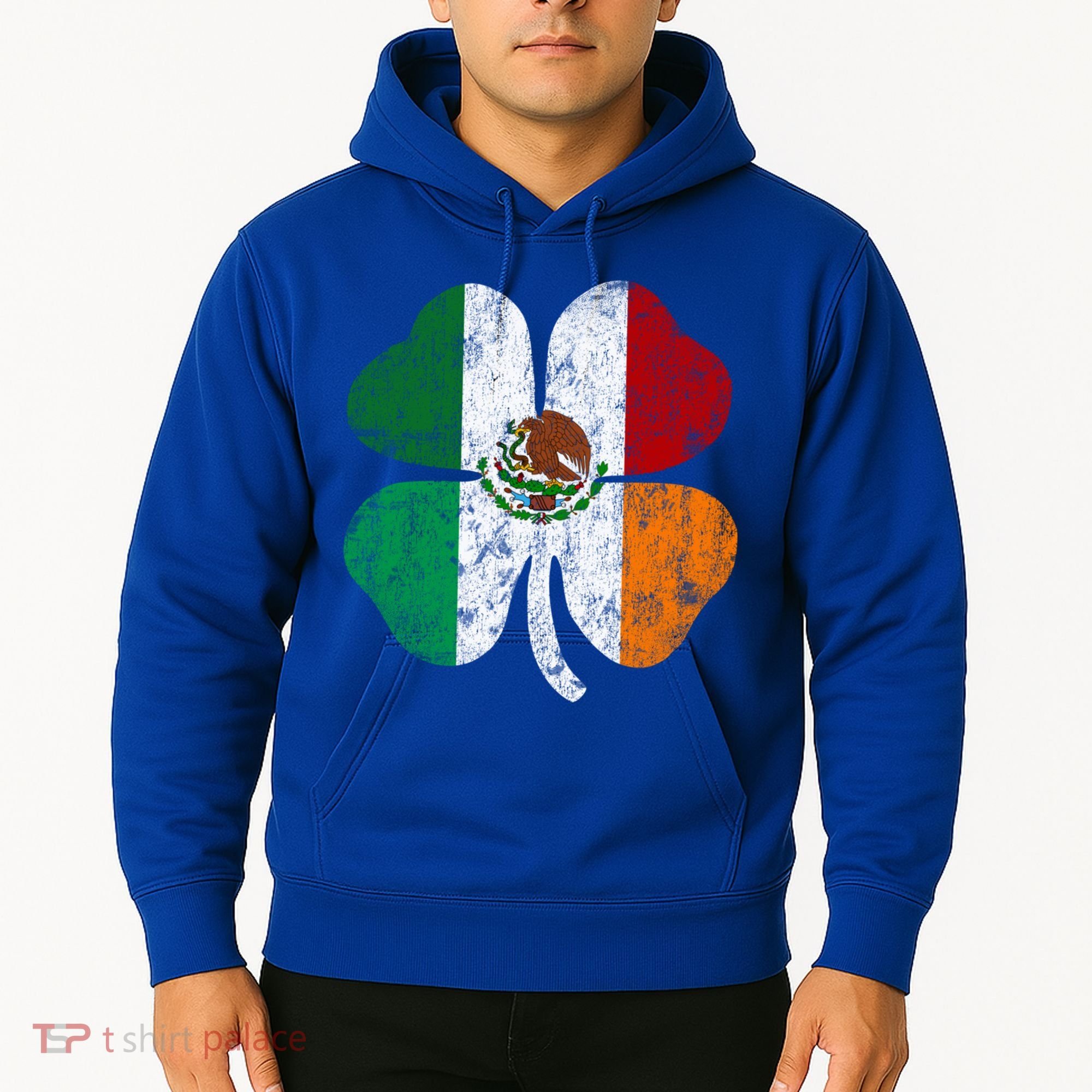 Irish Mexican Flag Ireland Mexico Shamrock St Patricks Day Gift Hoodie