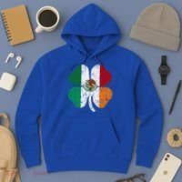 Irish Mexican Flag Ireland Mexico Shamrock St Patricks Day Gift Hoodie thumb 3