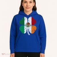 Irish Mexican Flag Ireland Mexico Shamrock St Patricks Day Gift Hoodie thumb 5