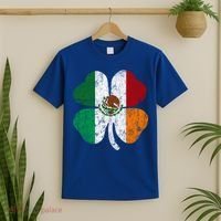 Irish Mexican Flag Ireland Mexico Shamrock St Patricks Day Gift T-Shirt thumb 2