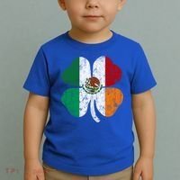 Irish Mexican Flag Ireland Mexico Shamrock St Patricks Day Gift Toddler T-Shirt thumb 2