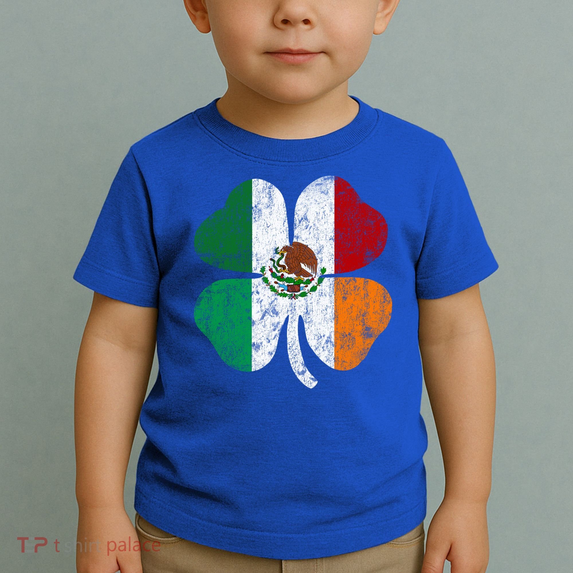Irish Mexican Flag Ireland Mexico Shamrock St Patricks Day Gift Toddler T-Shirt