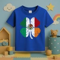 Irish Mexican Flag Ireland Mexico Shamrock St Patricks Day Gift Toddler T-Shirt thumb 3