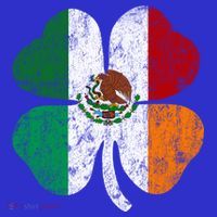 Irish Mexican Flag Ireland Mexico Shamrock St Patricks Day Gift Visor thumb 3
