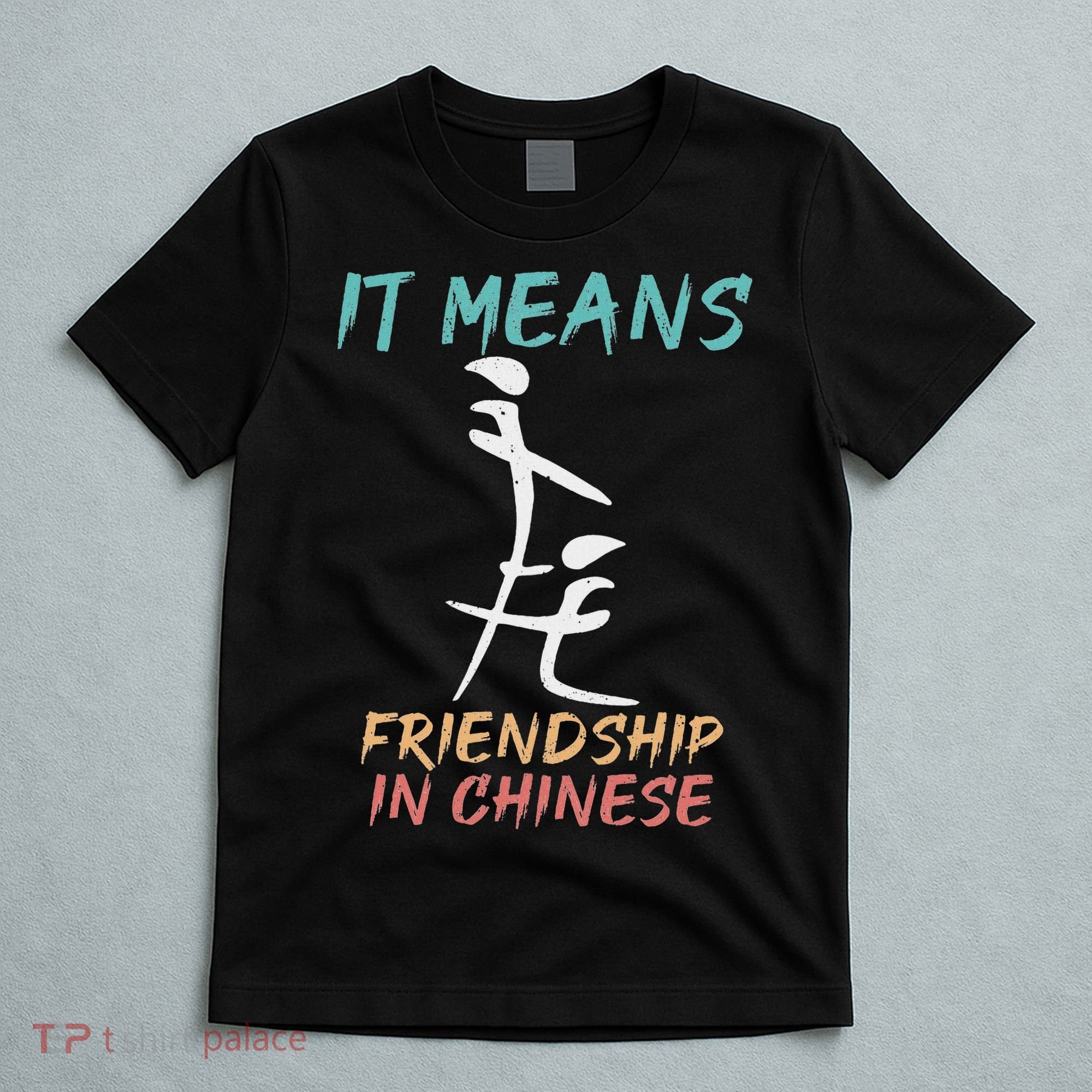It Means Friendship In Chinese Funny Sarcasm T-Shirt