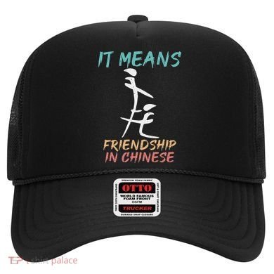 It Means Friendship In Chinese Funny Sarcasm Hat