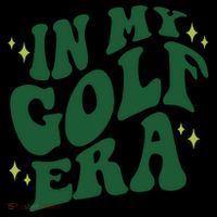 In My Golf Era Funny Golf Gift Kids Colorblock Raglan Jersey thumb 2