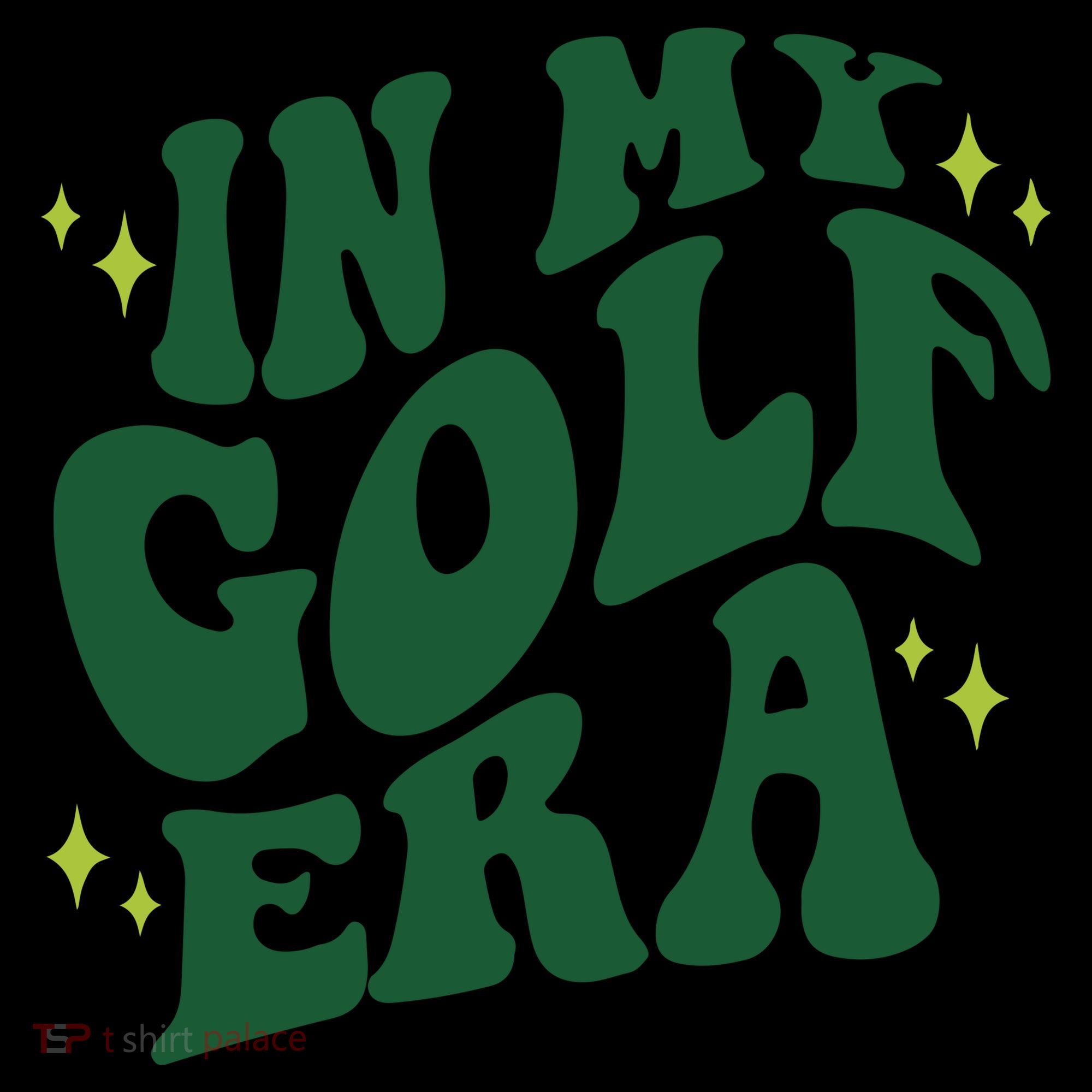 In My Golf Era Funny Golf Gift Kids Colorblock Raglan Jersey
