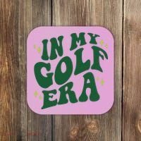 In My Golf Era Funny Golf Gift Coaster thumb 0